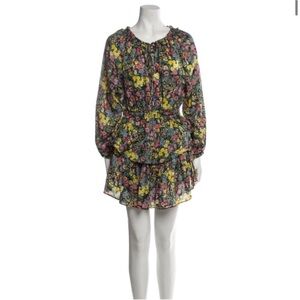 LOVESHACKFANCY dress size medium in black night sky glow